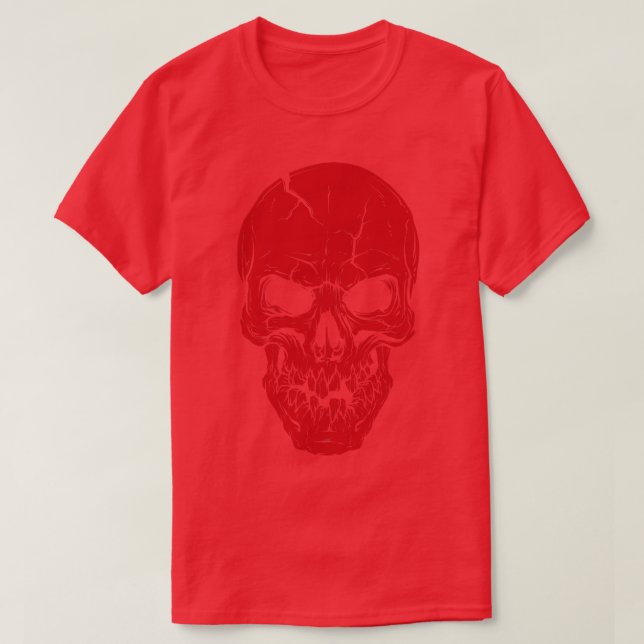 Red Skull T Shirt (Design framsida)