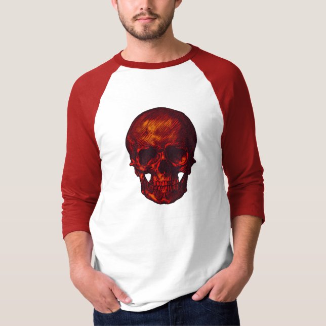 Red Skull T-shirt (Framsida)