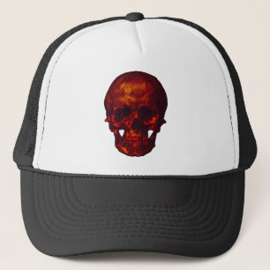 Red Skull Truckerkeps