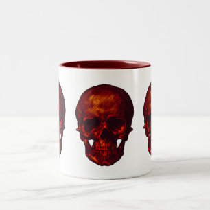 Red Skull Två-Tonad Mugg