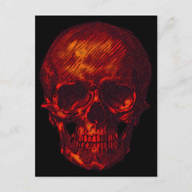 Red Skull Vykort (Framsida)