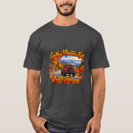 Red Smoky Mountain Höstspår Terapi T Shirt