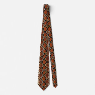 Red Snake Tie Slips