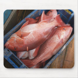 Red Snapper Fish Mousepad Musmatta