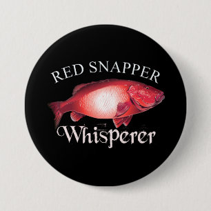 Red Snapper Whisperer Mörk Knapp