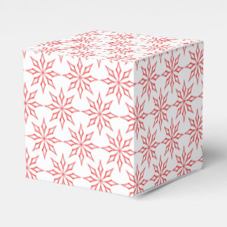 Red snöflingor presentaskar