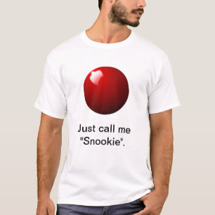 Red Snooker Boll Bord Sport Tee