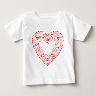 Red Snöre Heart Tee
