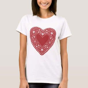 Red Snöre Heart Tee