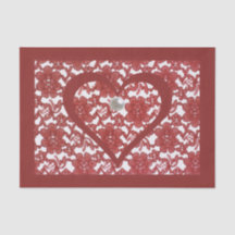 Red Snöre Mönster Alla hjärtans dag