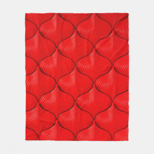 Red soffa läder struktur fleecefilt