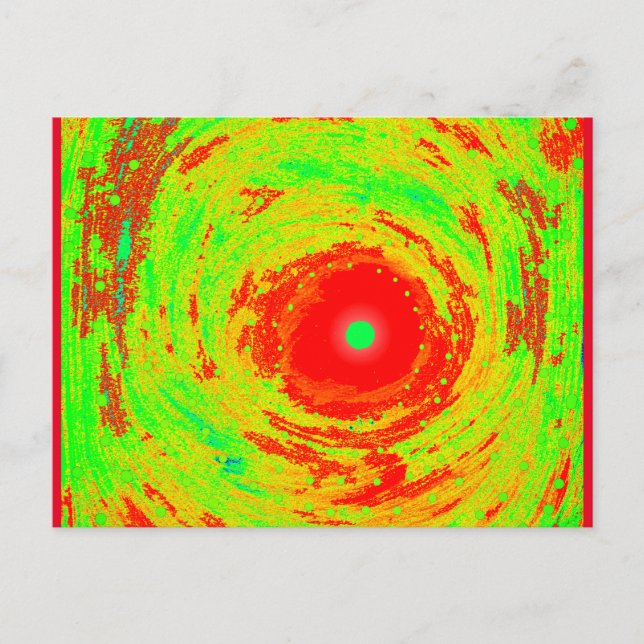 Red sol art vykort (Framsida)