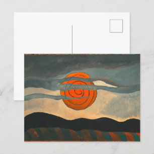 Red Sol Arthur Dove Vykort