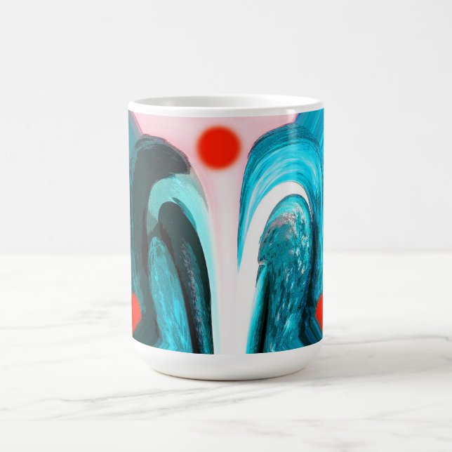 Red sol kaffemugg (Center)