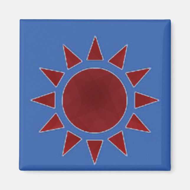 Red Sol Magnet (Framsidan)