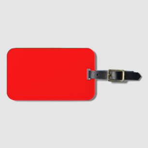 Red Solid Färg Klassisk ELEGANT TRENDIG Bagagebricka