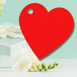 Red Solid Färg | Klassisk | ELEGANT | TRENDIG Gåvor Etiketter