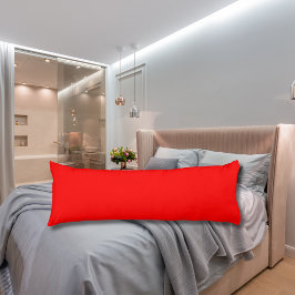 Red Solid Färg | Klassisk | ELEGANT | TRENDIG Kroppskudde