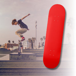 Red Solid Färg | Klassisk | ELEGANT | TRENDIG Mini Skateboard Bräda 18,5 Cm