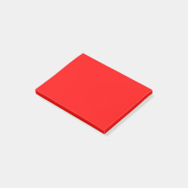 Red Solid Färg | Klassisk | ELEGANT | TRENDIG Post-it Block