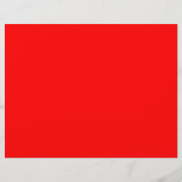 Red Solid Färg | Klassisk | ELEGANT | TRENDIG Reklamblad