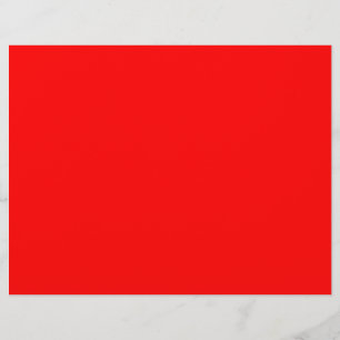 Red Solid Färg Klassisk ELEGANT TRENDIG Reklamblad