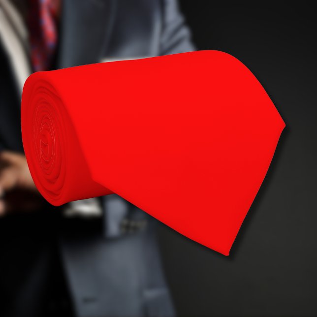 Red Solid Färg | Klassisk | ELEGANT | TRENDIG Slips (Skapare uppladdad)