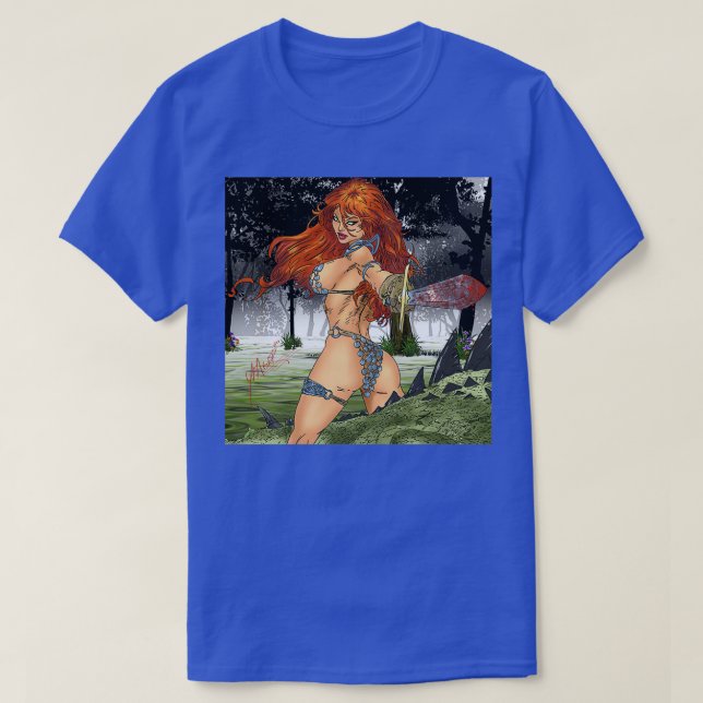 Red Sonja 1 T Shirt (Design framsida)