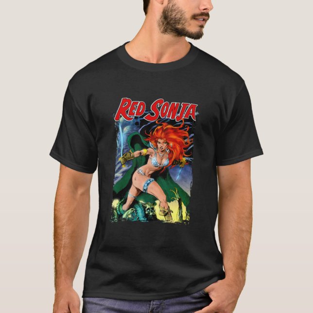 Red Sonja Classic T Shirt (Framsida)