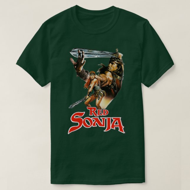 Red Sonja Cult Film T Shirt (Design framsida)