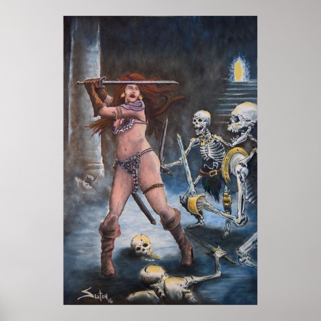 Red Sonja Poster (Framsidan)