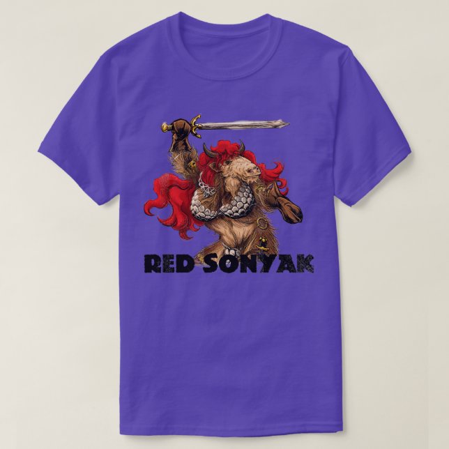 RED SONYAK T SHIRT (Design framsida)