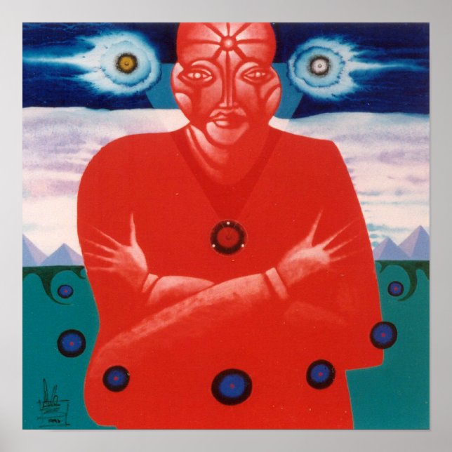 Red Soul av Gregory Gallo Poster (Framsidan)