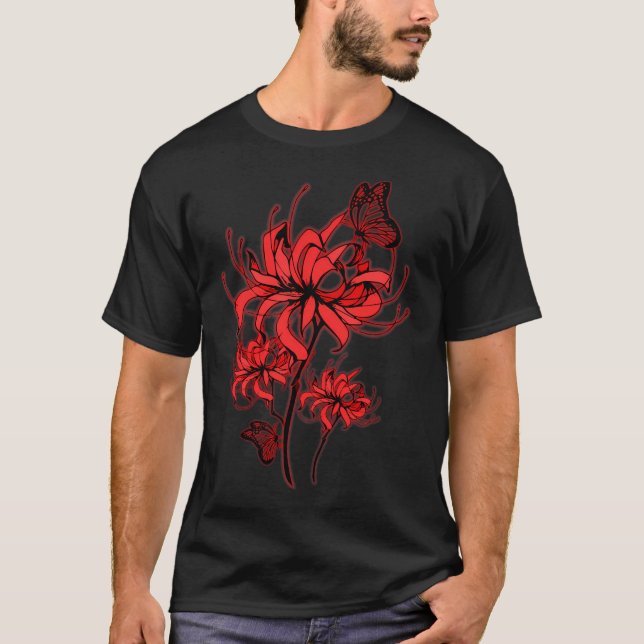 Red Spider Lily T Shirt (Framsida)