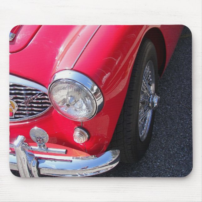 Red Sports Car Musmatta (Framsidan)