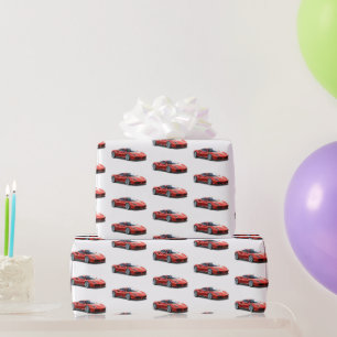 Red Sports Car Presentpapper