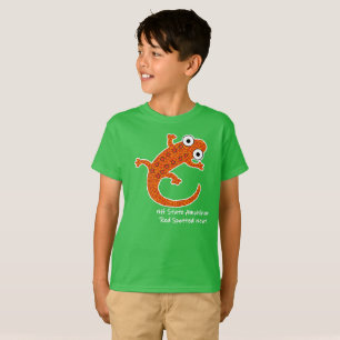 Red Spoted Newt - New Hampshire State Amphibian T Shirt