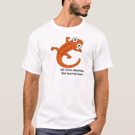 Red Spoted Newt - New Hampshire State Amphibian T Shirt