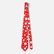 Red Spots Tie