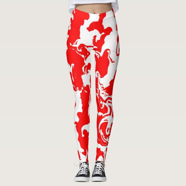 Red Spray Leggings (Framsida)