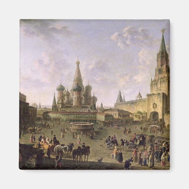Red Square, Moskva, 1801 Magnet (Framsidan)