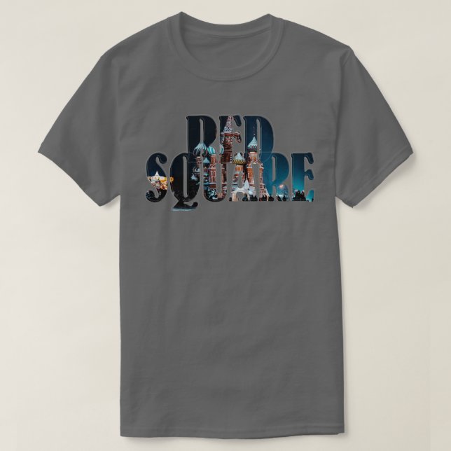 RED SQUARE T SHIRT (Design framsida)