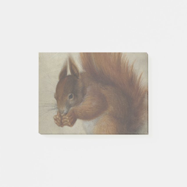 Red Squirrel (av Hans Hoffmann) Post-it Block (Framsida)