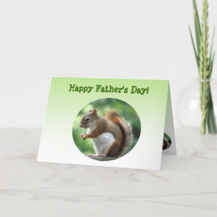 Red Squirrel Fars dag Kort