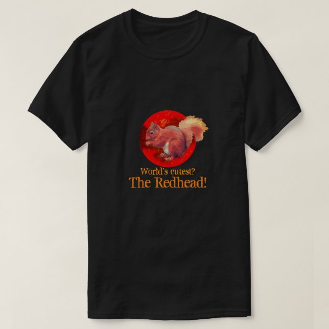 Red Squirrel T-Shirt (Design framsida)