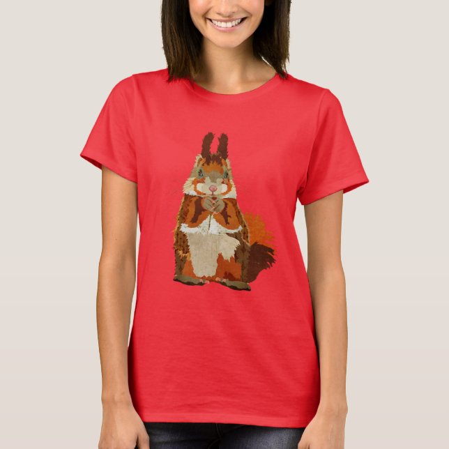 Red Squirrel T-shirt (Framsida)