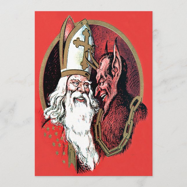Red St Nicholas Krampus (Framsida)