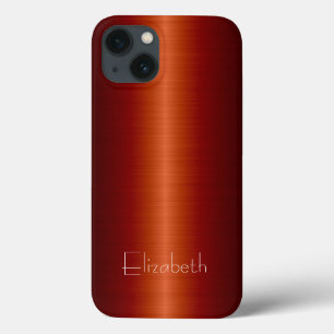 Red Stainless Steel Metall