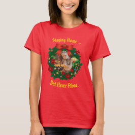 Red Staming Home - men inte ensam Helgdag T Shirt