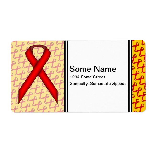 Red Standard Ribbon av Kenneth Yoncich Fraktsedel (Framsidan)